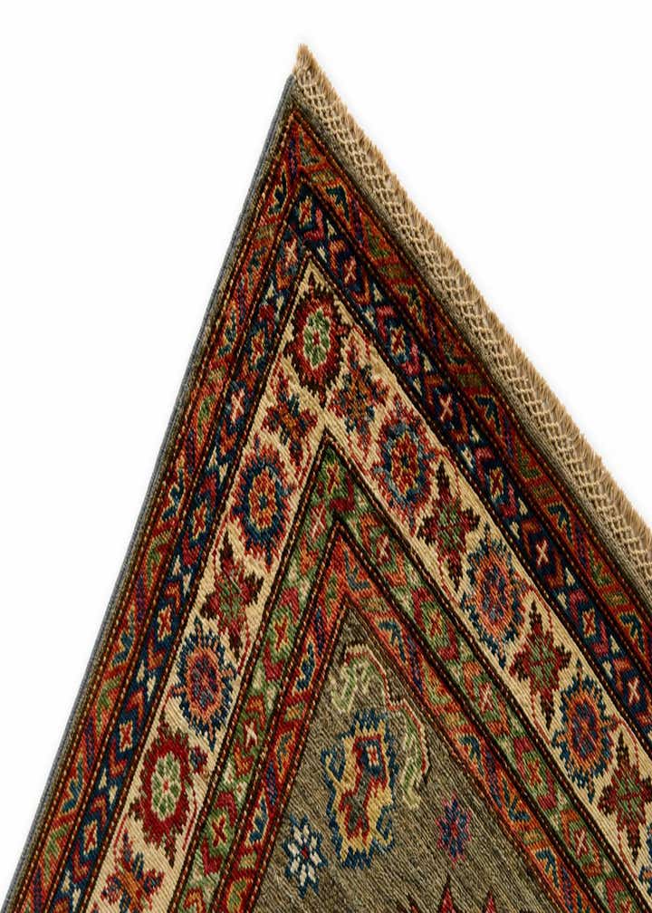 3' 5 x 5' Hand Knotted Kazak Rug