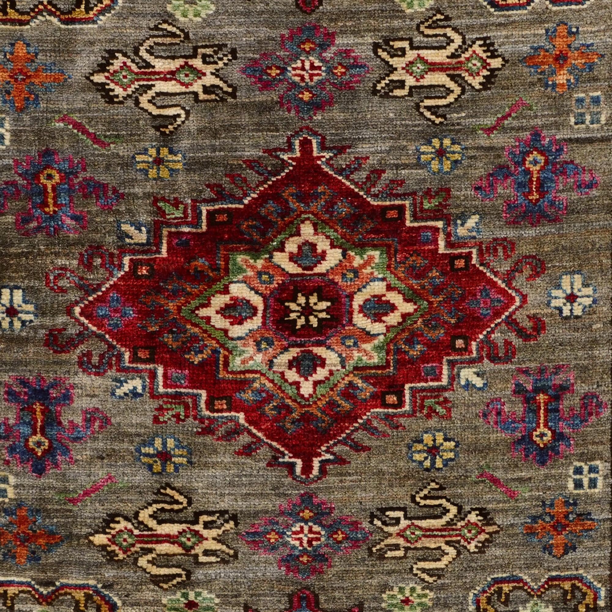 105cm x 150cm Hand Knotted Kazak Rug
