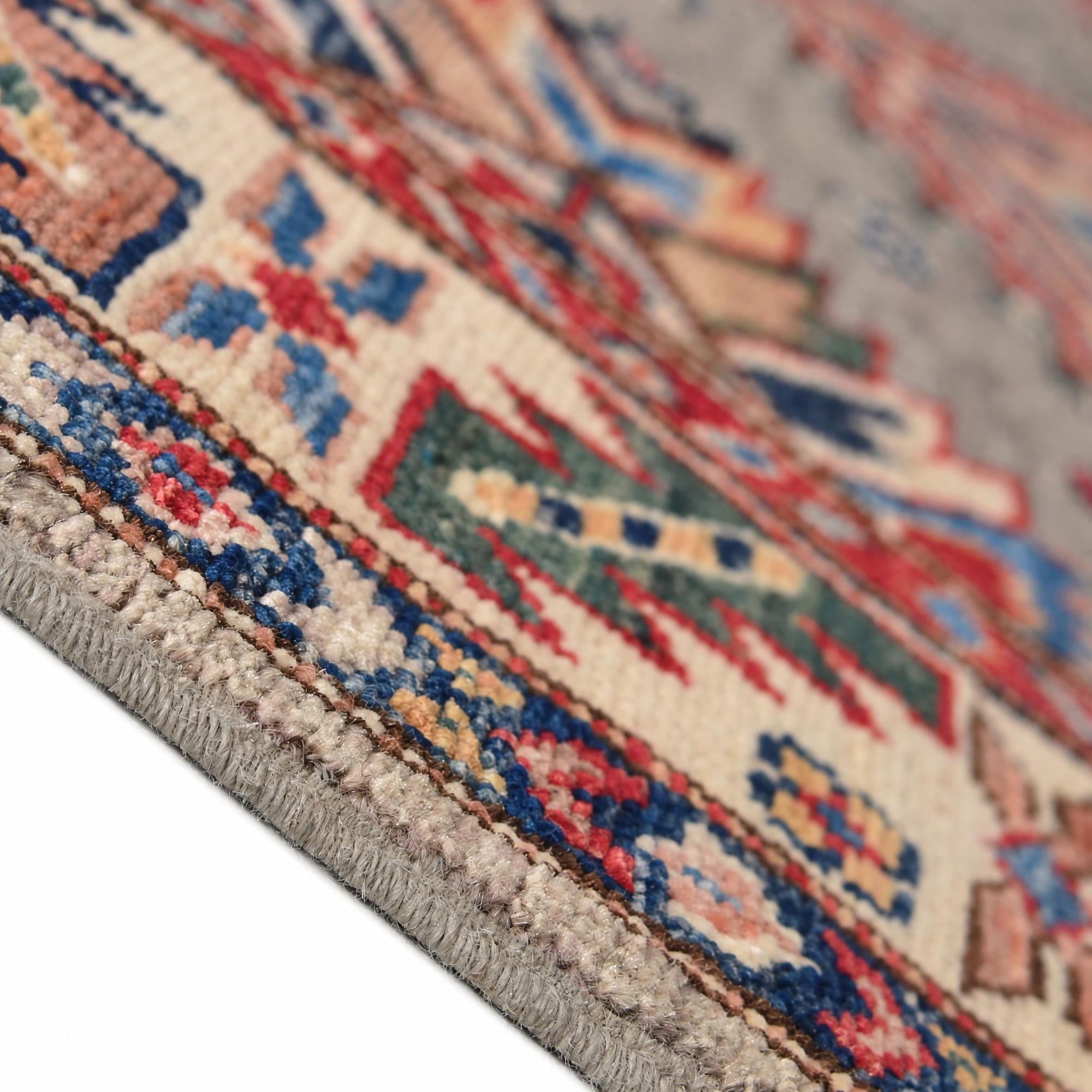 100cm x 160cm Hand Knotted Kazak Rug