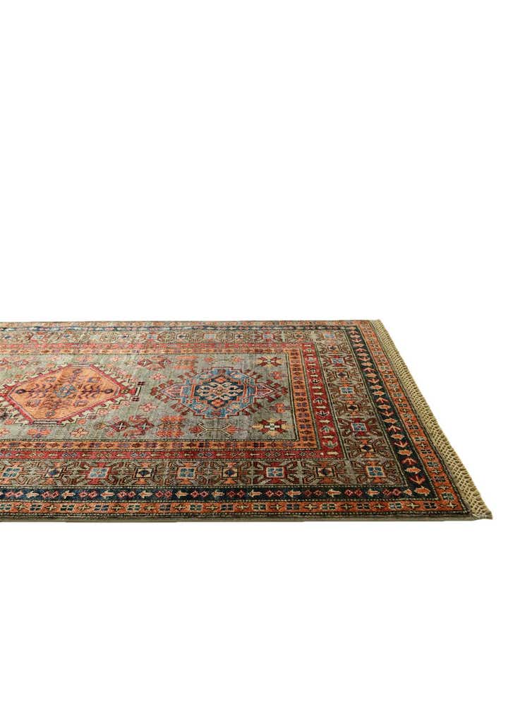 3' 4 x 5' 1 Hand Knotted Kazak Rug
