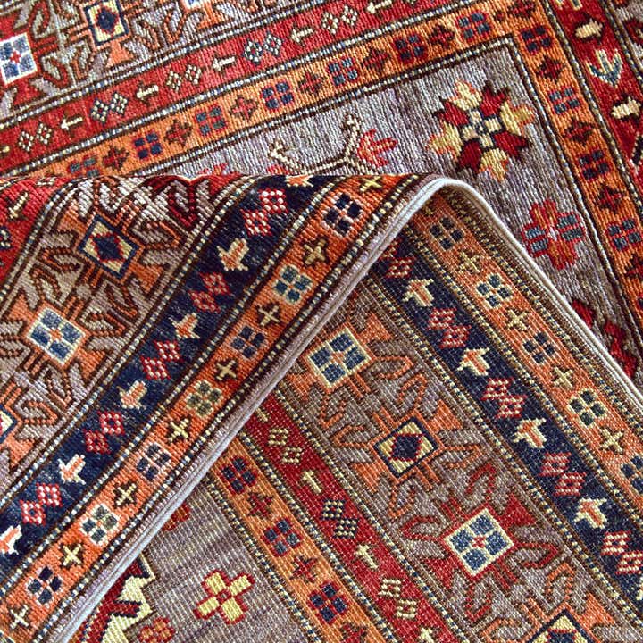 3' 4 x 5' 1 Hand Knotted Kazak Rug