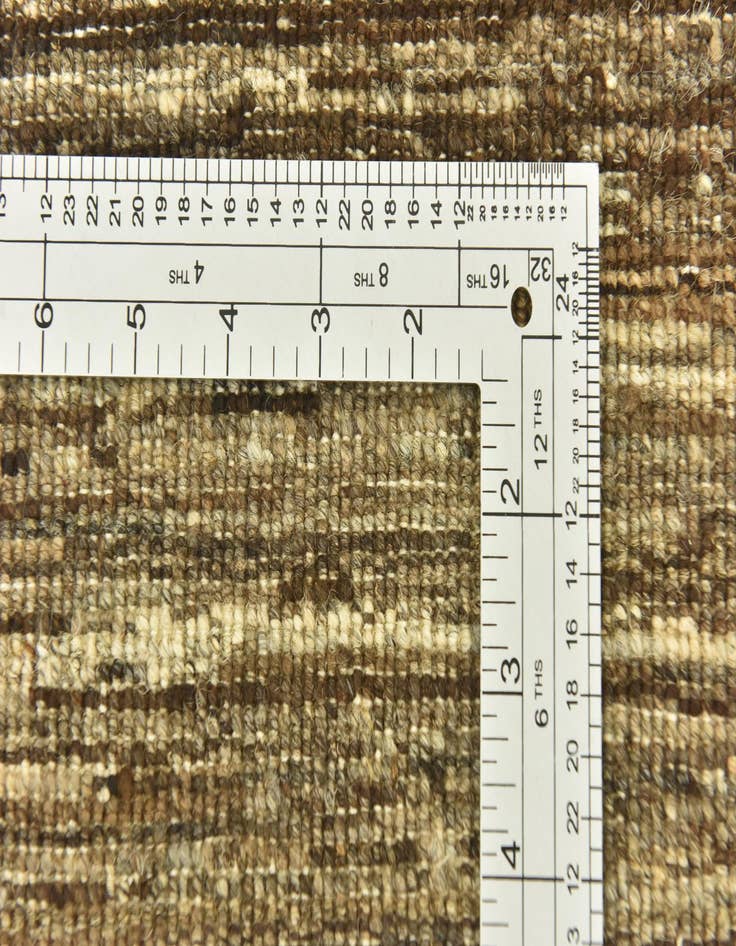 Detail image of 6' 8 x 9' 6  Hand Knotted Khotan Ziegler Rug