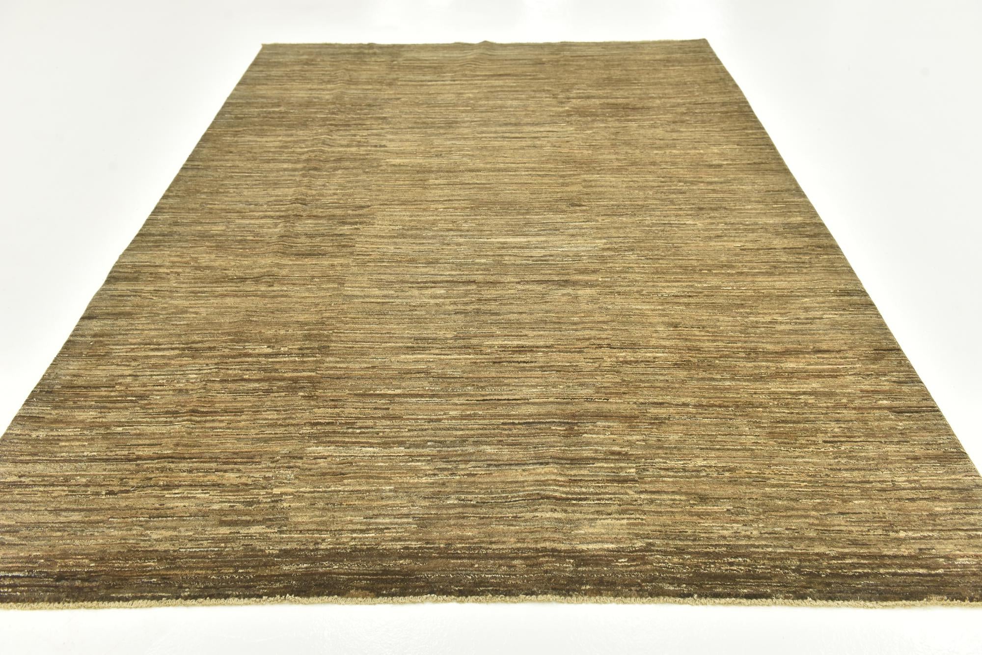 6' 8 x 9' 6 Hand Knotted Khotan Ziegler Rug