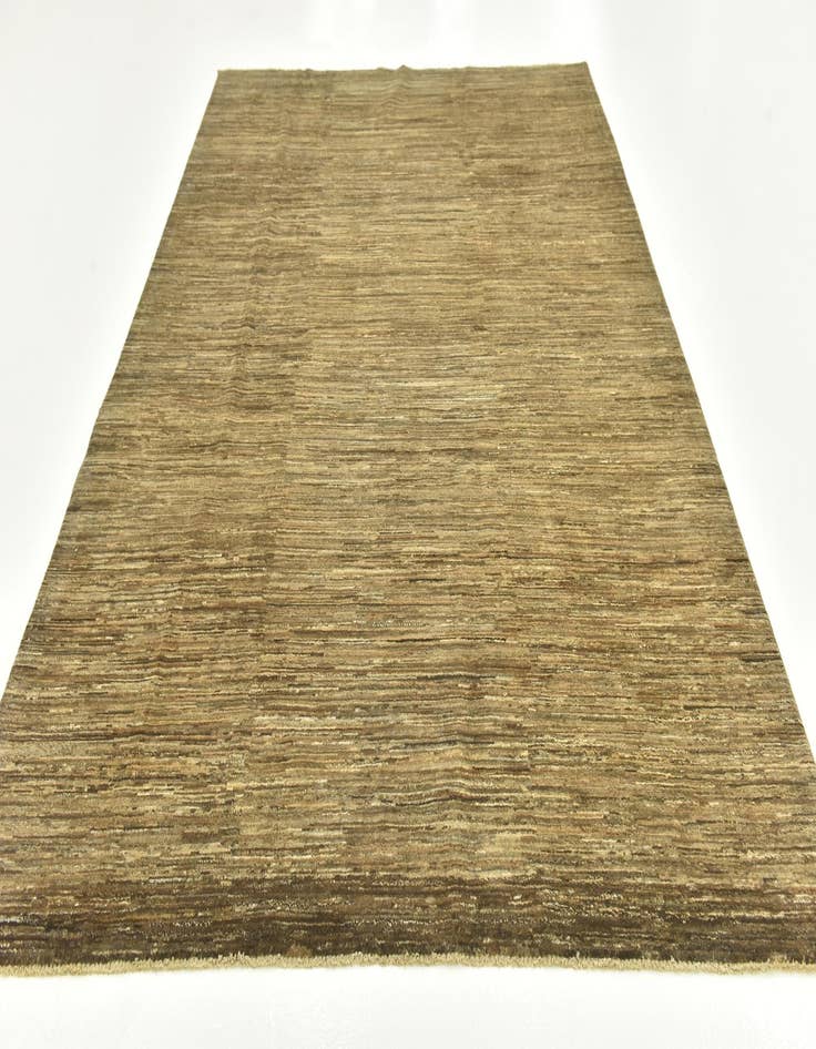 Detail image of 6' 8 x 9' 6  Hand Knotted Khotan Ziegler Rug