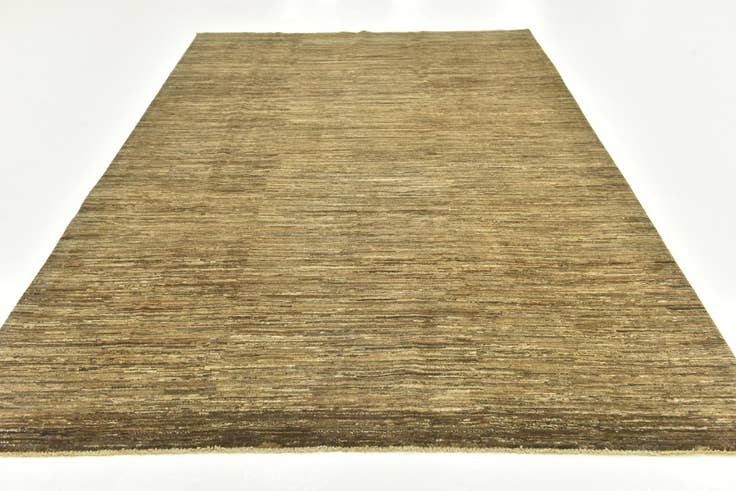 Detail image of 6' 8 x 9' 6 Hand Knotted Khotan Ziegler Rug