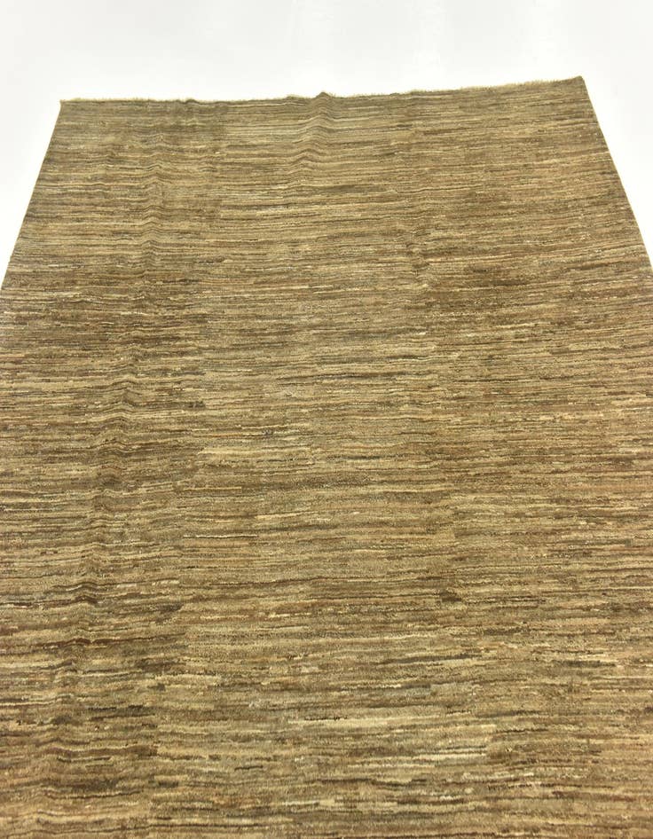 Detail image of 6' 8 x 9' 6  Hand Knotted Khotan Ziegler Rug