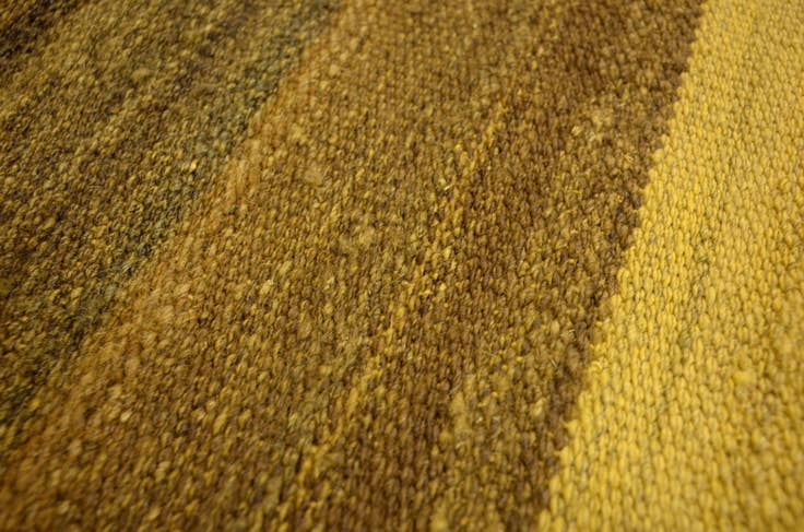 Detail image of 4' 1 x 5' 8 Hand Woven Kilim Afghan Wool Rug
