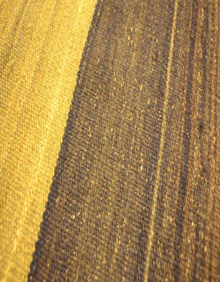 Detail image of 5' 1 x 6' 11 Hand Woven Kilim Afghan Wool Rug