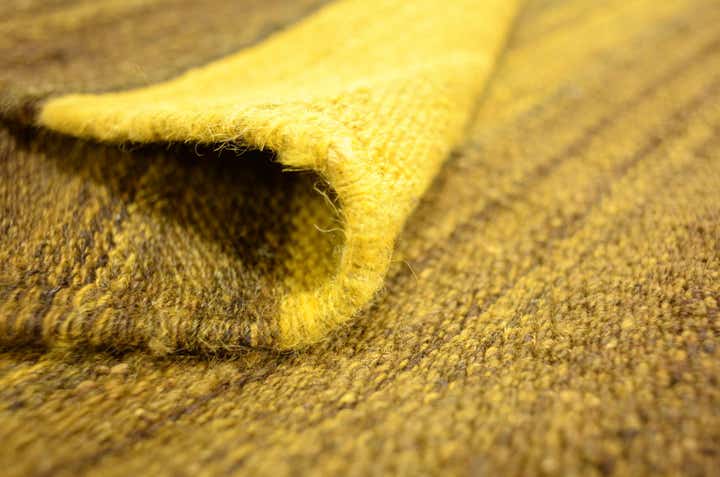 4' 2 x 5' 7 Hand Woven Kilim Afghan Wool Rug