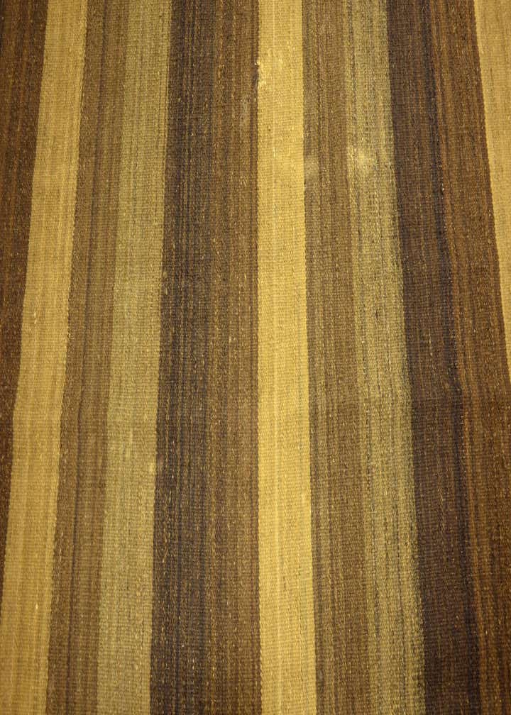 4' 1 x 5' 6 Hand Woven Kilim Afghan Wool Rug