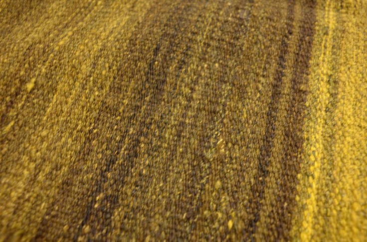 Detail image of 4' 2 x 5' 10 Hand Woven Kilim Afghan Wool Rug