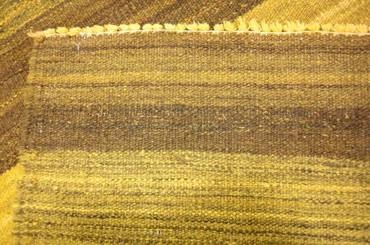 4' 2 x 5' 10 Hand Woven Kilim Afghan Wool Rug