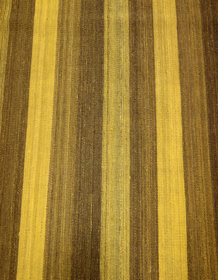 Detail image of 4' 2 x 5' 10 Hand Woven Kilim Afghan Wool Rug