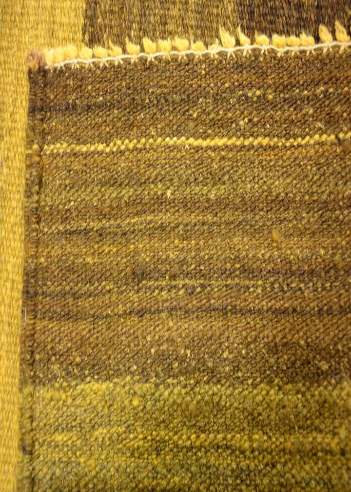 4' 2 x 5' 10 Hand Woven Kilim Afghan Wool Rug