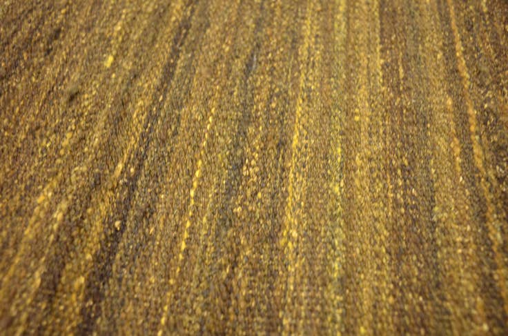 Detail image of 5' 6 x 7' 6 Hand Woven Kilim Afghan Wool Rug