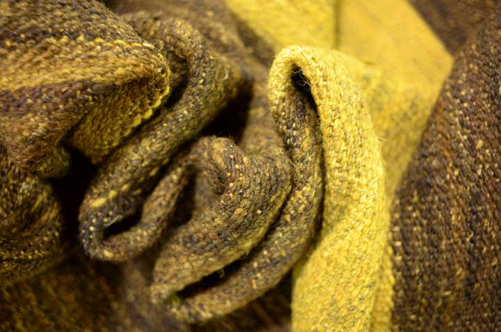 5' 6 x 7' 6 Hand Woven Kilim Afghan Wool Rug