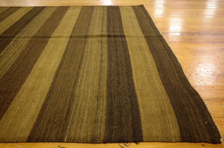 Detail image of 5' x 6' 9 Hand Woven Kilim Afghan Wool Rug