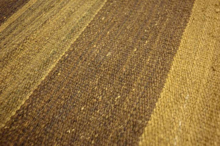 5' x 6' 9 Hand Woven Kilim Afghan Wool Rug