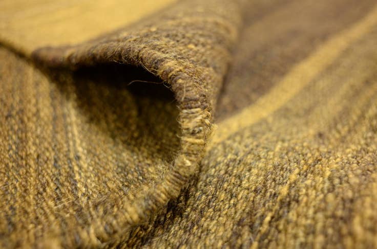 Detail image of 5' x 6' 9 Hand Woven Kilim Afghan Wool Rug