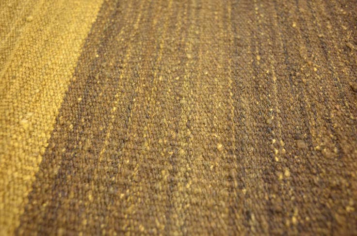 Detail image of 5' 2 x 6' 9 Hand Woven Kilim Afghan Wool Rug