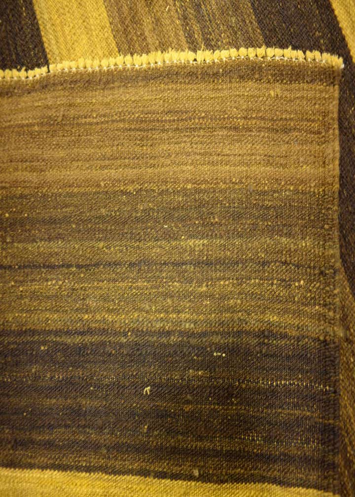 5' 1 x 6' 10 Hand Woven Kilim Afghan Wool Rug