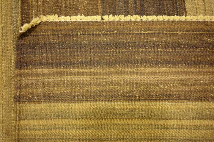 5' 1 x 6' 10 Hand Woven Kilim Afghan Wool Rug