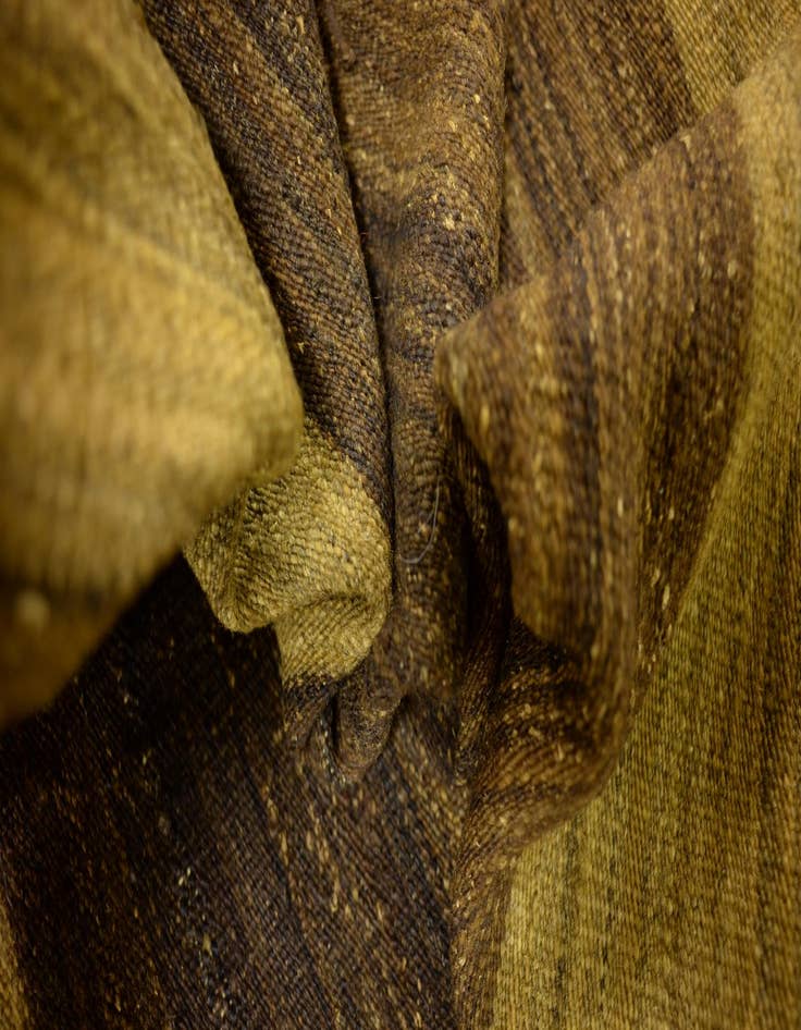 Detail image of 5' 1 x 6' 10  Hand Woven Kilim Afghan Wool Rug