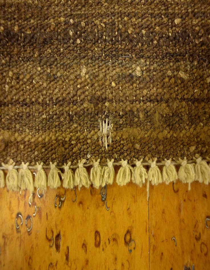 Detail image of 5' 1 x 6' 10  Hand Woven Kilim Afghan Wool Rug