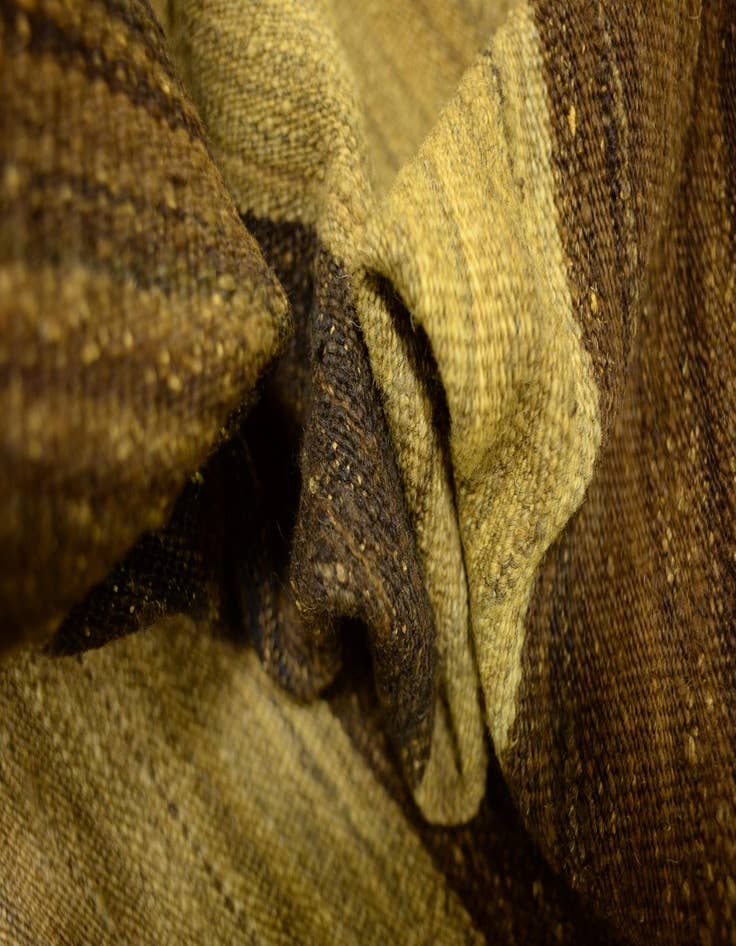 Detail image of 5' 1 x 7'  Hand Woven Kilim Afghan Wool Rug