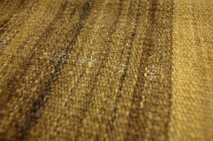 4' 1 x 5' 8 Hand Woven Kilim Afghan Wool Rug