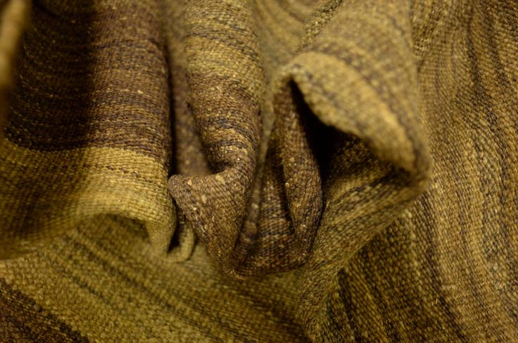 Detail image of 5' 1 x 6' 8 Hand Woven Kilim Afghan Wool Rug