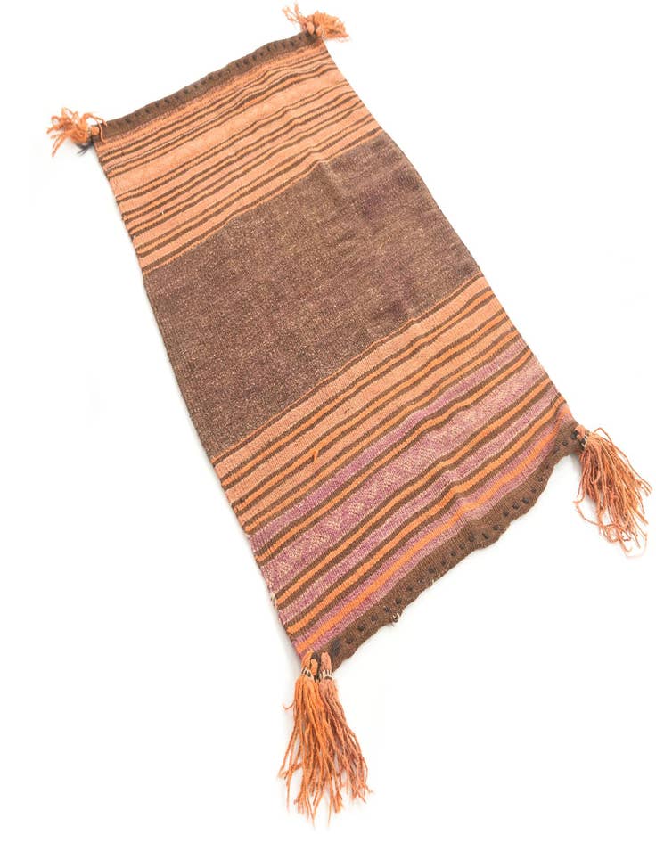 Detail image of 2' 9 x 4'  Hand Woven Kilim Fars Wool Rug