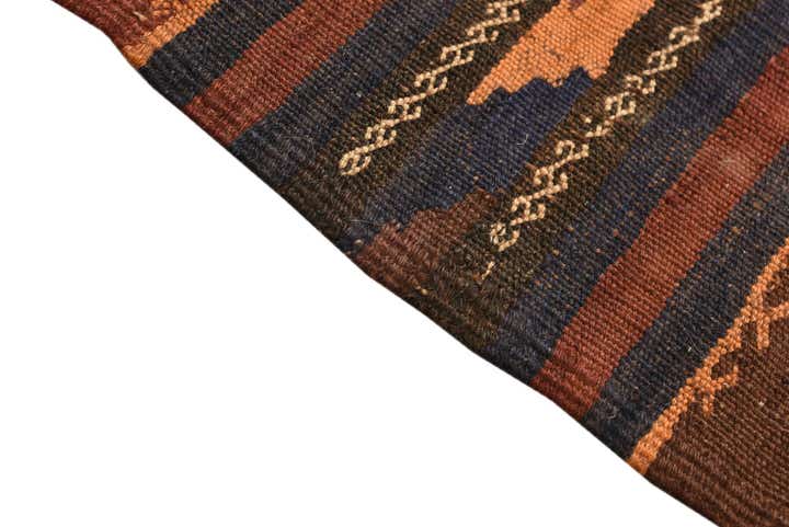 3' 7 x 4' 6 Hand Woven Kilim Fars Wool Rug
