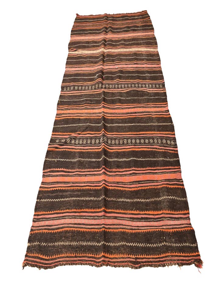 Detail image of 5' x 9' 6 Hand Woven Kilim Fars Wool Rug