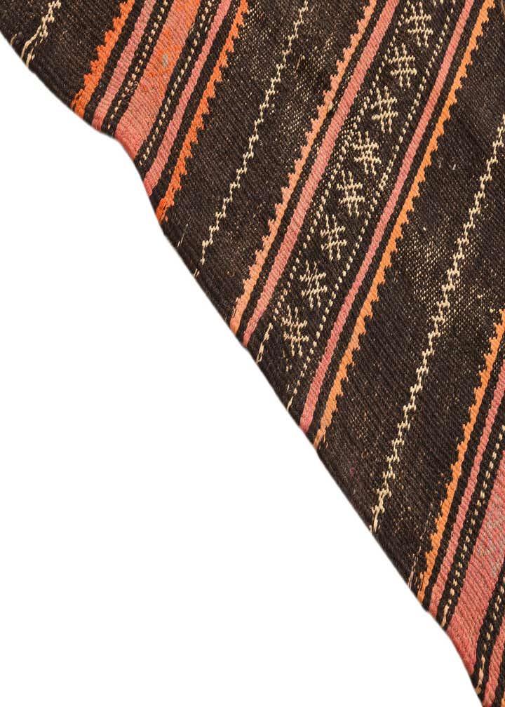 5' x 9' 6 Hand Woven Kilim Fars Wool Rug