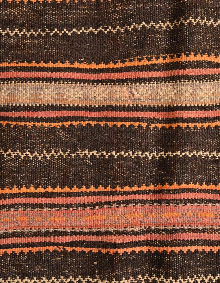Detail image of 5' x 9' 6 Hand Woven Kilim Fars Wool Rug