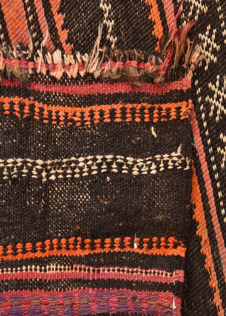 5' x 9' 6 Hand Woven Kilim Fars Wool Rug