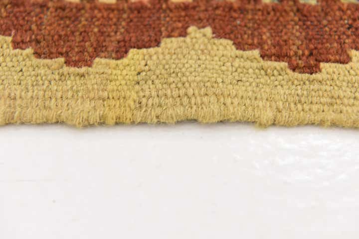 3' 4 x 6' 5 Hand Woven Kilim Maymana Wool Rug