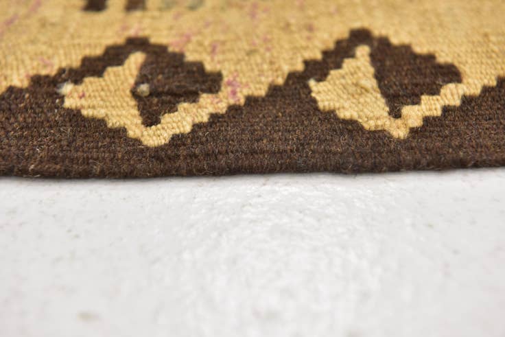 Detail image of 95cm x 145cm Hand Woven Kilim Maymana Wool Rug