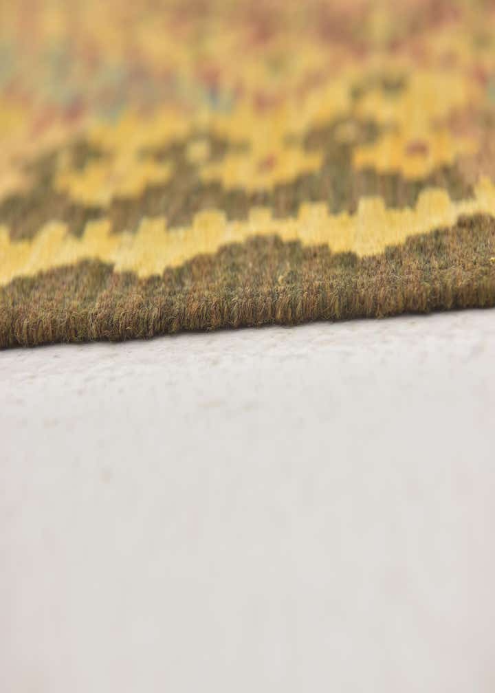 2' 9 x 4' 3 Hand Woven Kilim Maymana Wool Rug