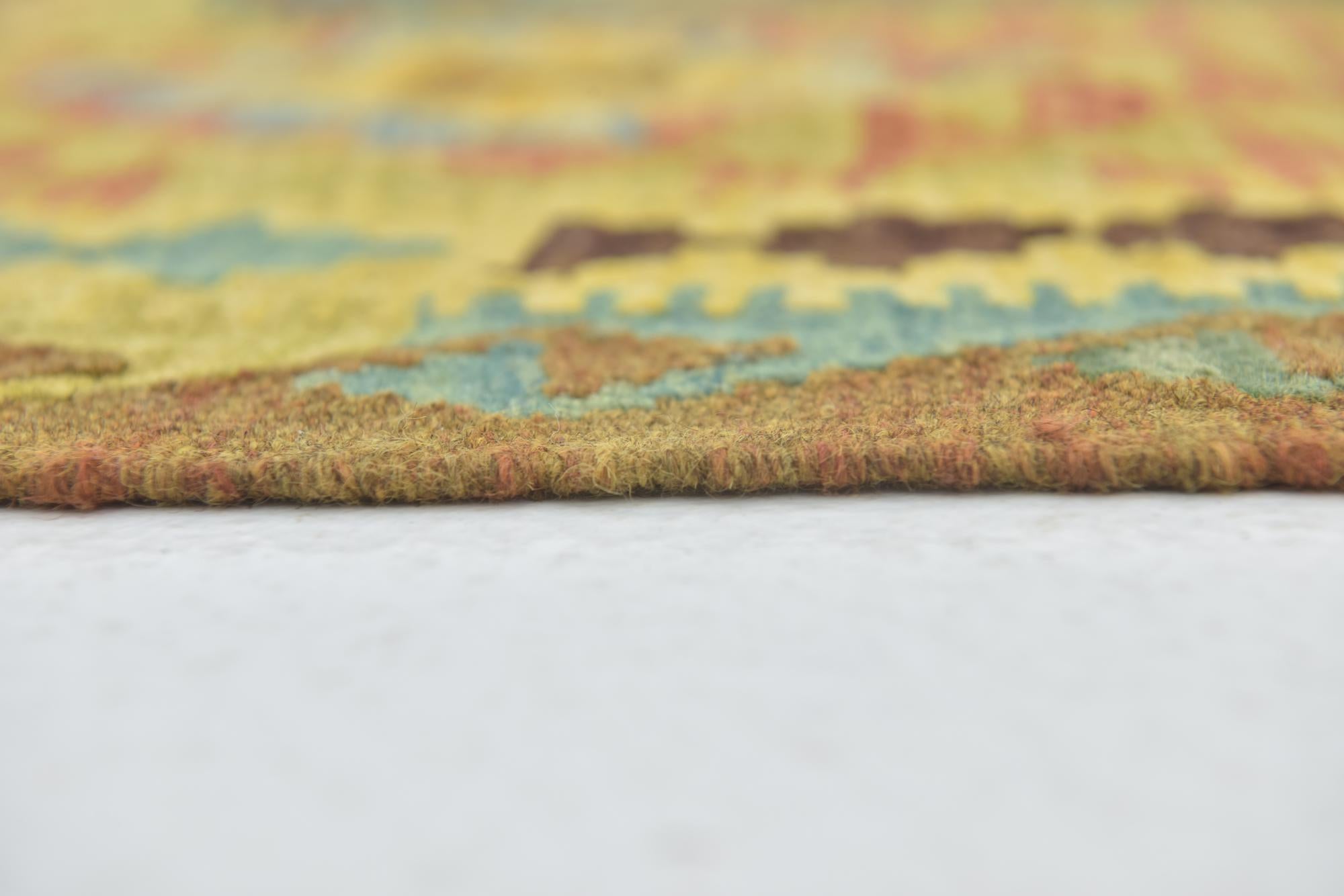 100cm x 150cm Tejido a mano Kilim Maymana Alfombra Lana
