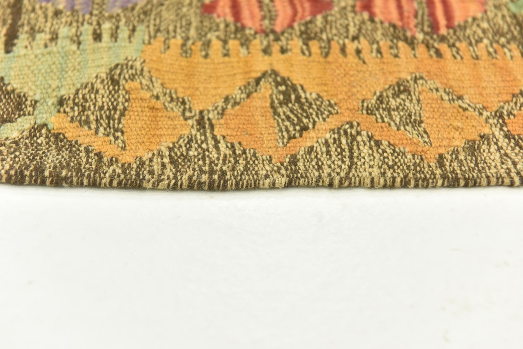 145cm x 195cm Tejido a mano Kilim Maymana Alfombra Lana