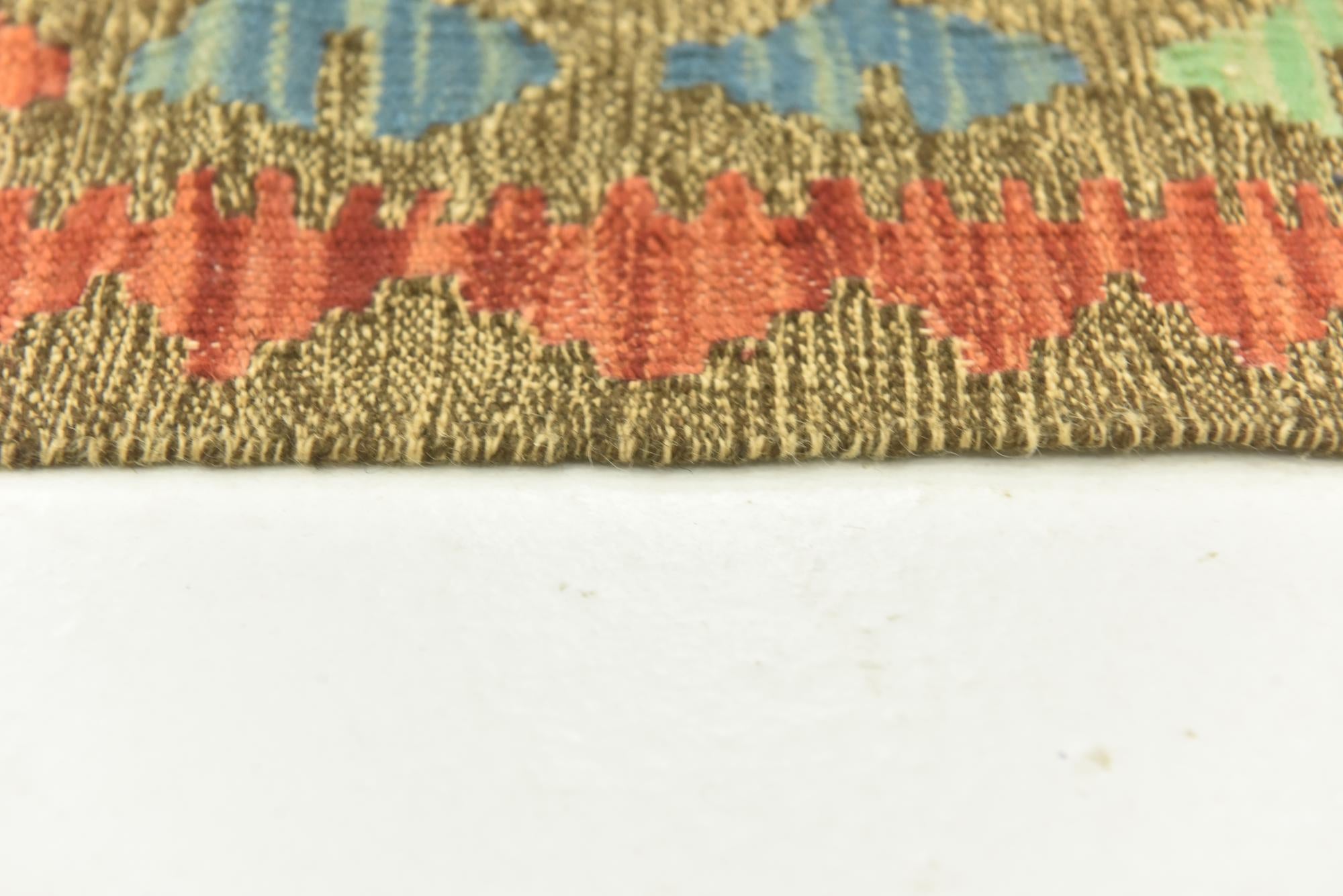 150cm x 200cm Tejido a mano Kilim Maymana Alfombra Lana