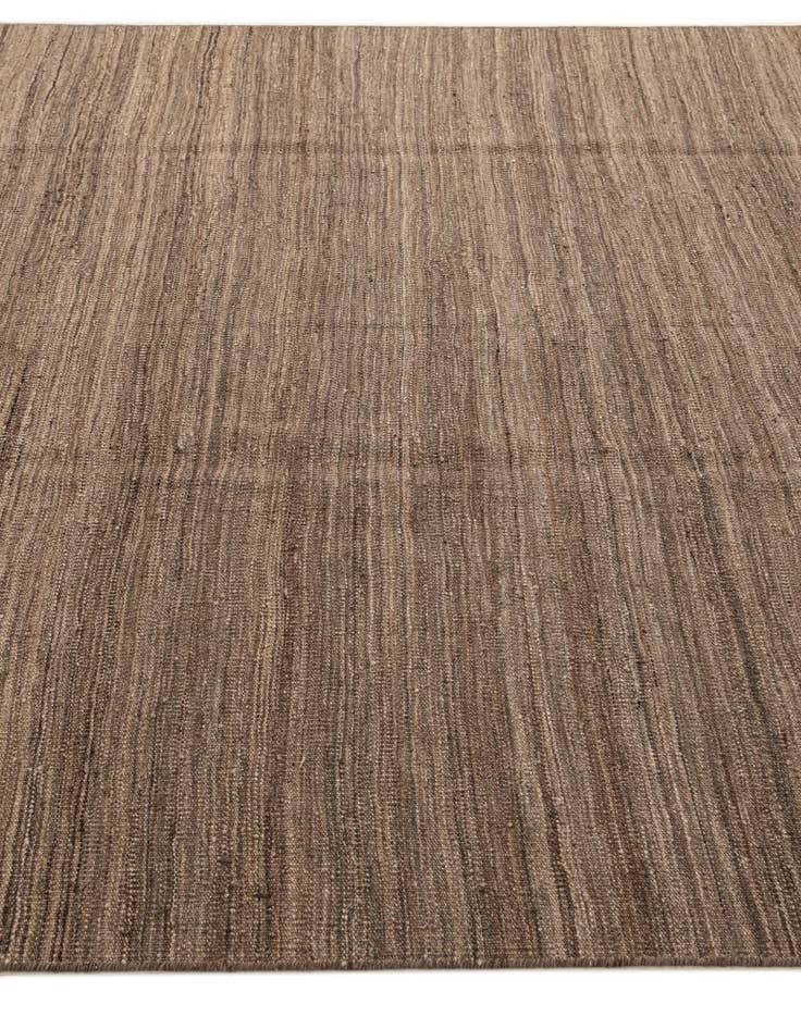 Detail image of 6' 5 x 9' 8 Hand Woven Kilim Modern Wool Rug