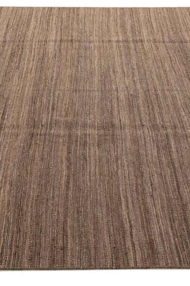 Detail image of 6' 5 x 9' 8 Hand Woven Kilim Modern Wool Rug