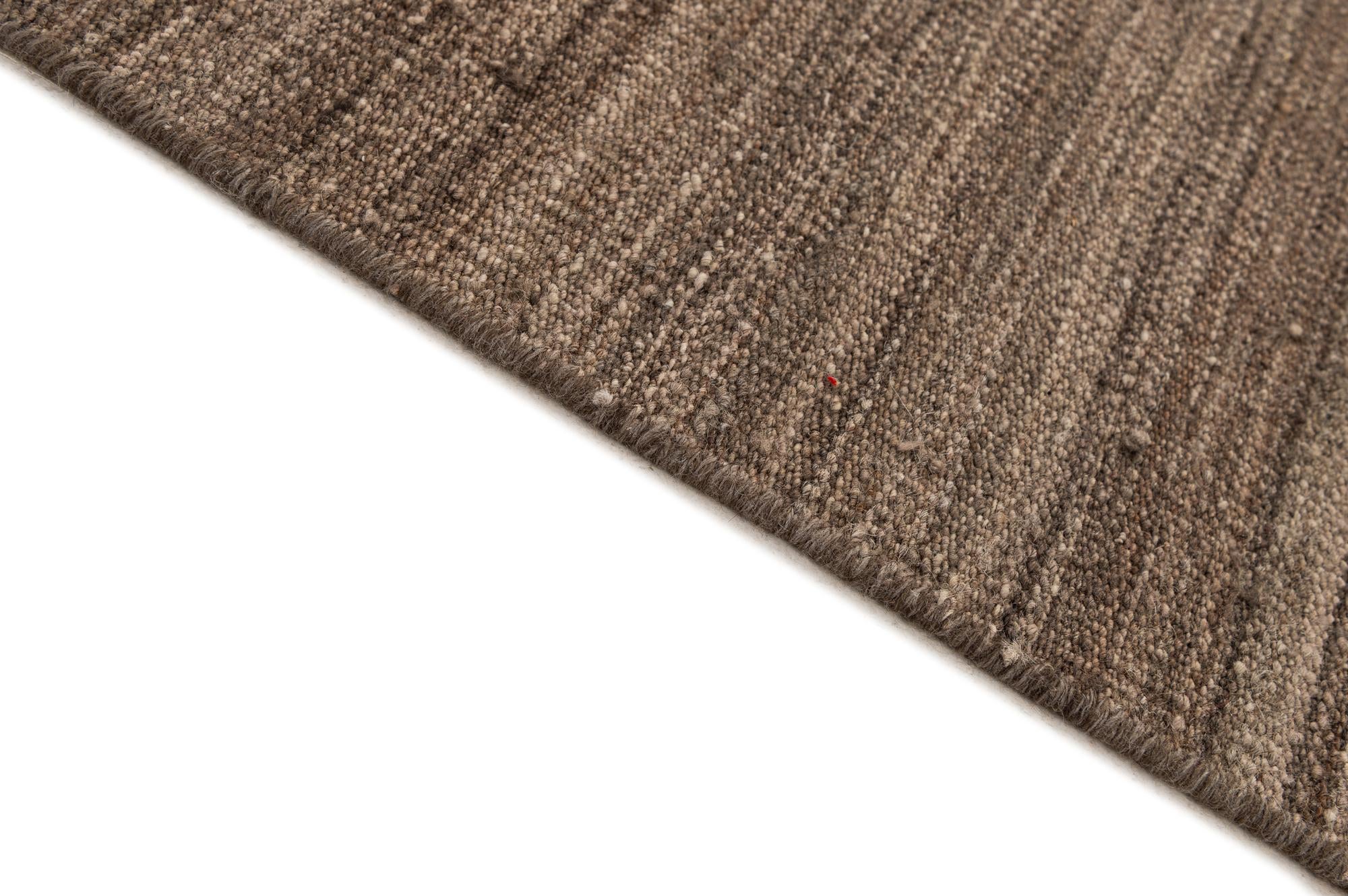 6' 5 x 9' 8 Hand Woven Kilim Modern Wool Rug