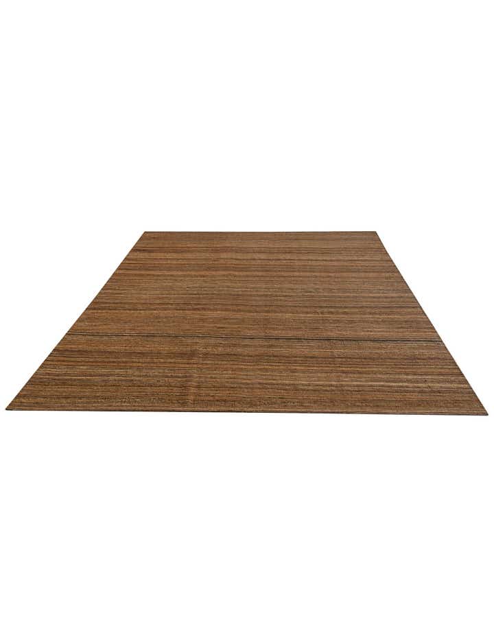 7' x 9' 5 Hand Woven Kilim Modern Wool Rug
