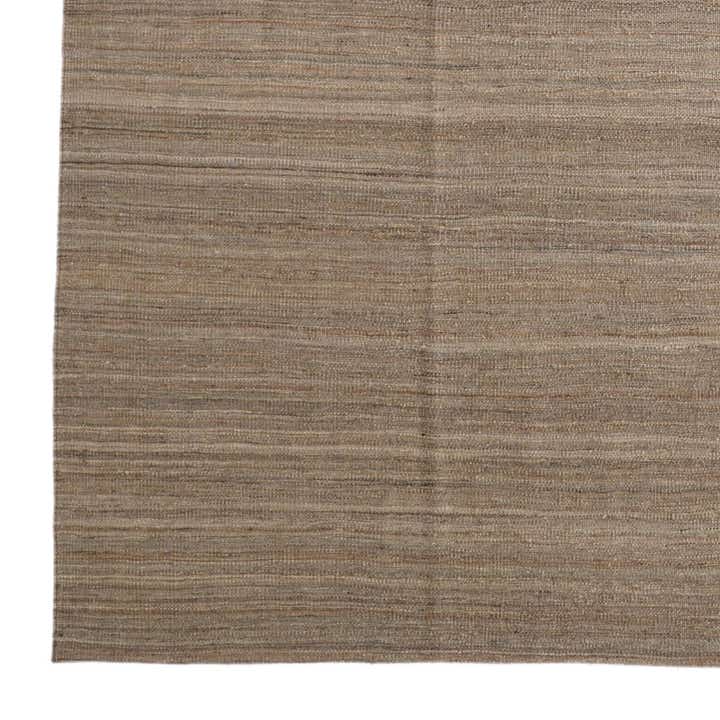 7' x 9' 8 Hand Woven Kilim Modern Wool Rug