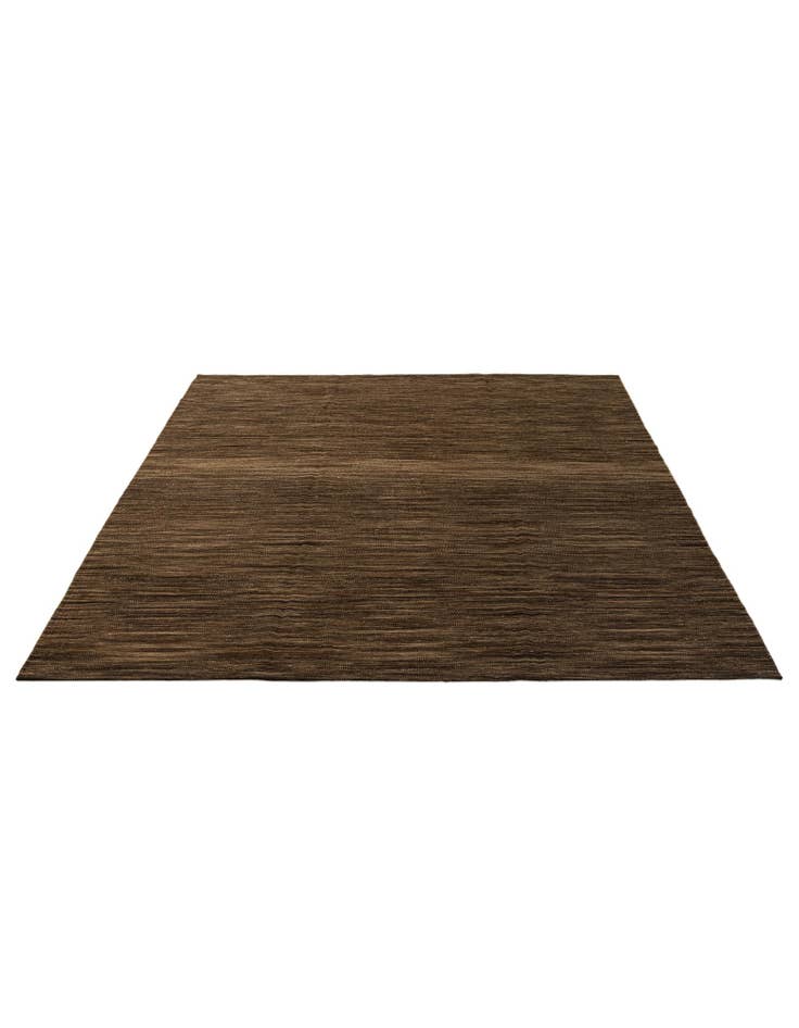Detail image of 7' 1 x 9' 9 Hand Woven Kilim Modern Wool Rug