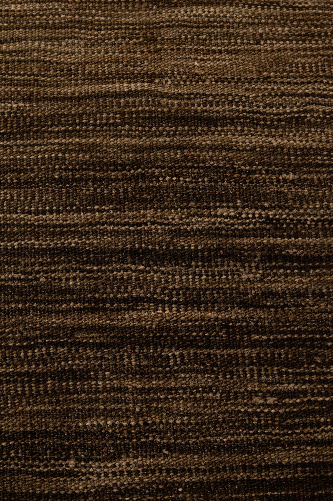 7' 1 x 9' 9 Hand Woven Kilim Modern Wool Rug